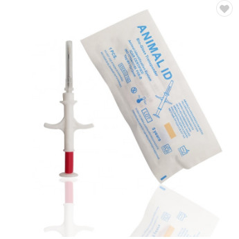 Transpondeur compact en verre de la puce 2.12*12mm d'identification d'animal familier d'IP67 RFID pour l'animal