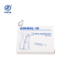 La puce Rfid de norme de l'OIN étiquettent la puce injectable de bétail de Chips Animal Microchip Syringe For