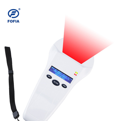 Scanner animal de puce de 134,2 kilohertz RFID pour l'identification de bétail/animal familier