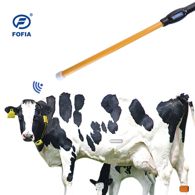 FDX - Animal de puce d'USB de scanner de marque d'oreille de bétail du lecteur 4 aa de bâton de B RFID