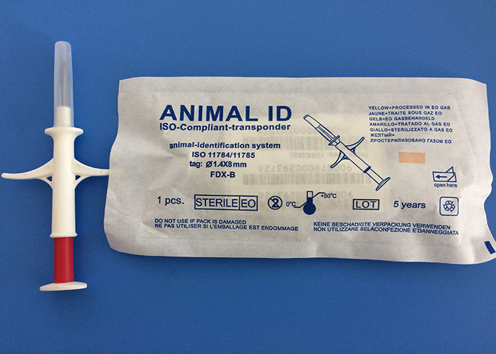 134.2 KHz Chipe d'identification de chien Micro-puce d'identification d'animal La principale solution pour une identification précise et sécurisée des animaux