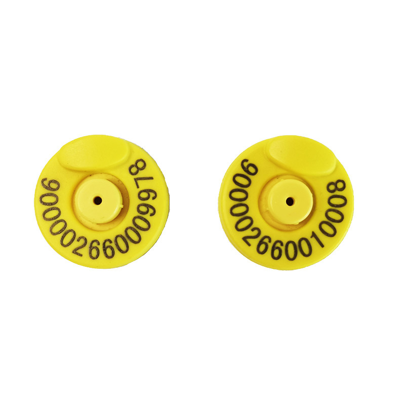 Boucle d'oreille personnalisée pour le bétail avec étiquettes d'oreille Qr pour les animaux Étiquettes en plastique pour le bétail