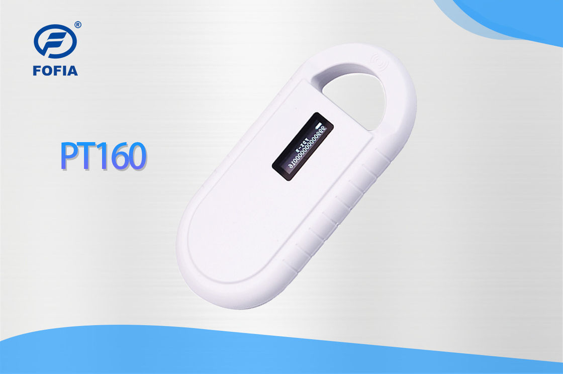 Scanner de lecteur de puces animales, compact et convivial, avec batterie rechargeable, pour la lecture des puces d'identification