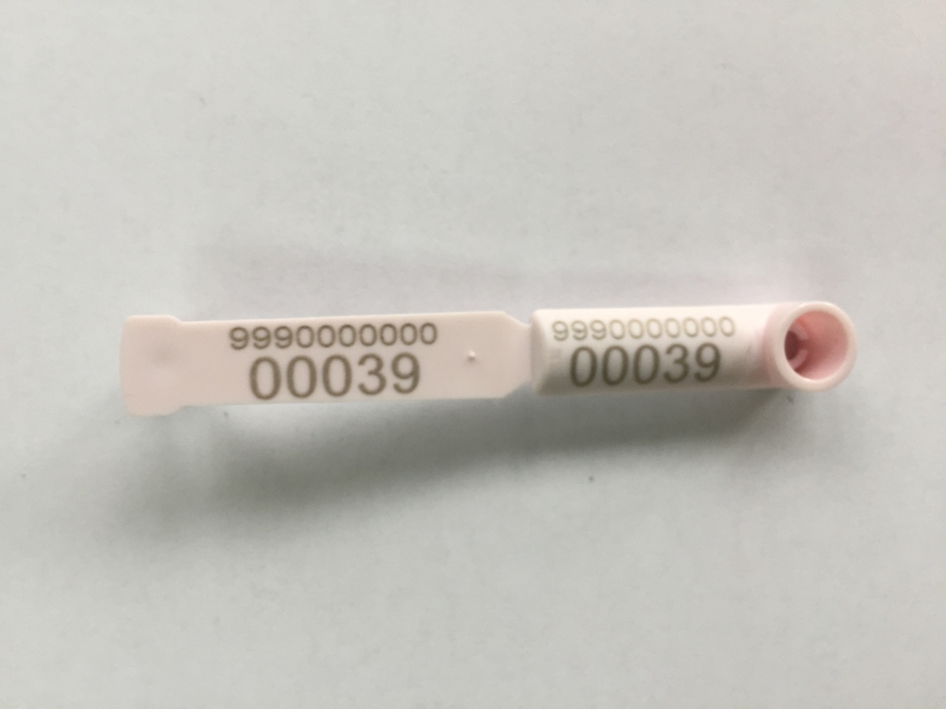 ISO11784/5 FDX-B Étiquettes d'oreille de mouton Étiquettes électroniques de mouton pour l'identification des animaux Impression laser personnalisée disponible