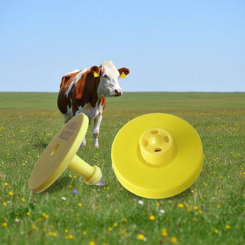 Étiquette d'oreille RFID LF ICAR ET908, identification complète des animaux de bétail, BLE ISO11784/5, matériau TPU, Tension 350N, garantie de 5 ans, utilisation agricole, nouvelle collection