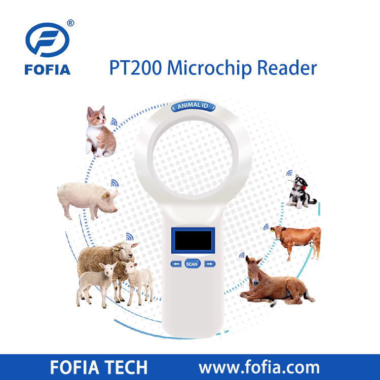 Scanner universel 134.2khz de puce de RFID pour des animaux familiers