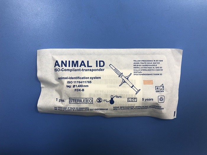 gestion électronique d'identification d'animal familier d'étiquette de puce de 1.4mm * de 8mm LF avec 10 ans de garantie