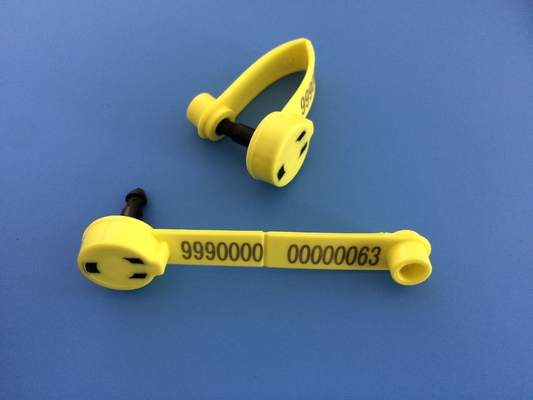 OIN en plastique animale 11784 de marques d'oreille de moutons de Rfid 134,2 kilohertz
