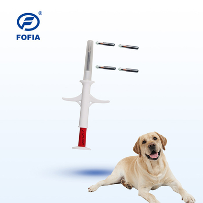 Micro-puce implantable d'identification des animaux avec IP67 anti-collision Iso compatible pour chien