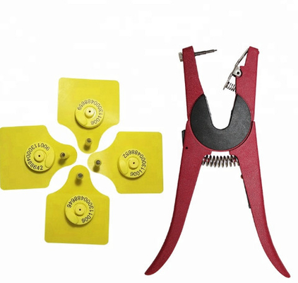 Applicateur universel d'étiquettes auriculaires pour le bétail - Bovins, veaux rouges, porcs, chèvres, moutons, agneaux, animaux rouges